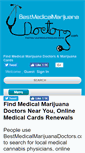 Mobile Screenshot of bestmedicalmarijuanadoctors.com